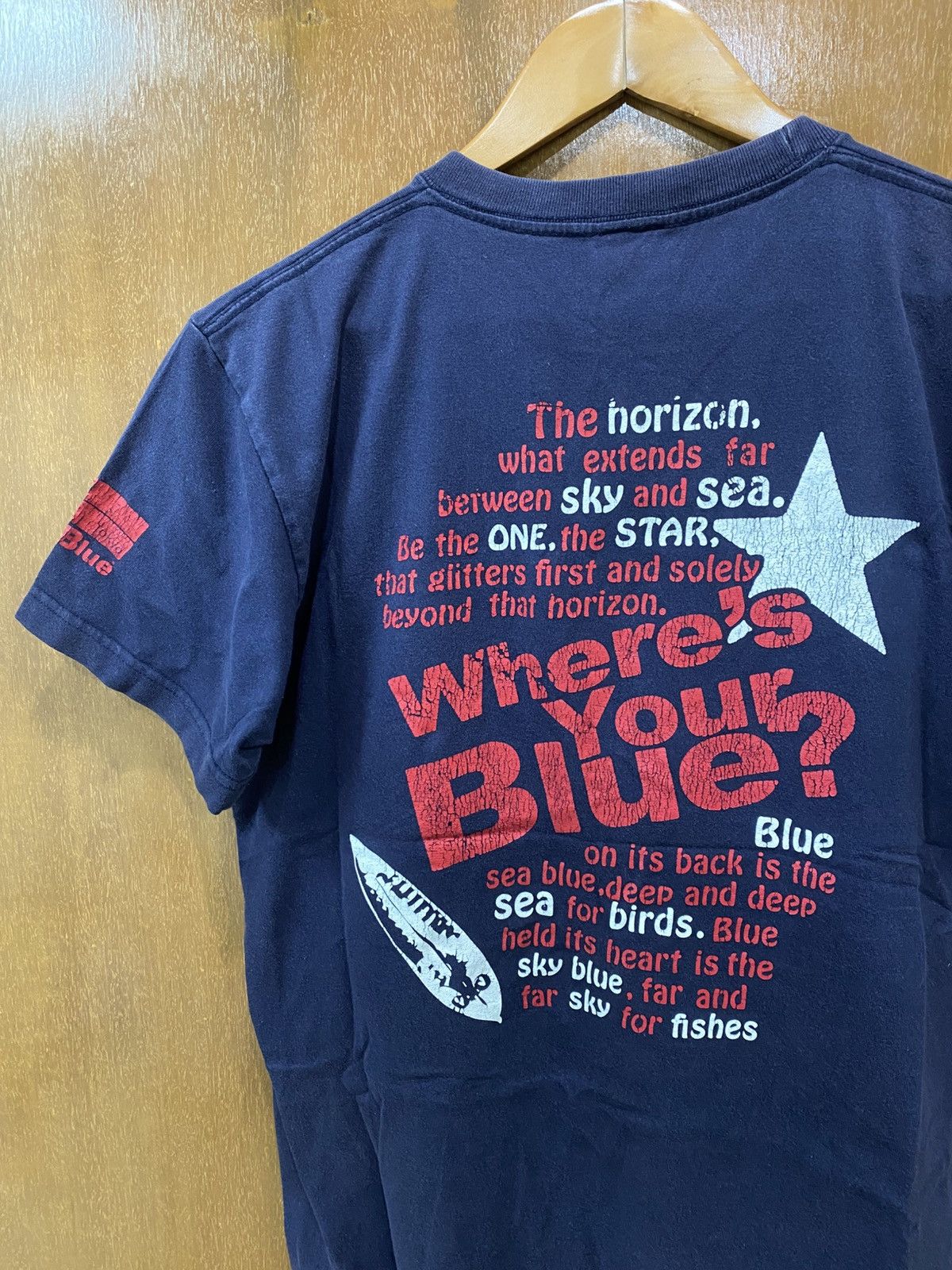Blue Blue Japan Blue Blue Fishing Navy Tee Size US M / EU 48-50 / 2 - 4 Thumbnail