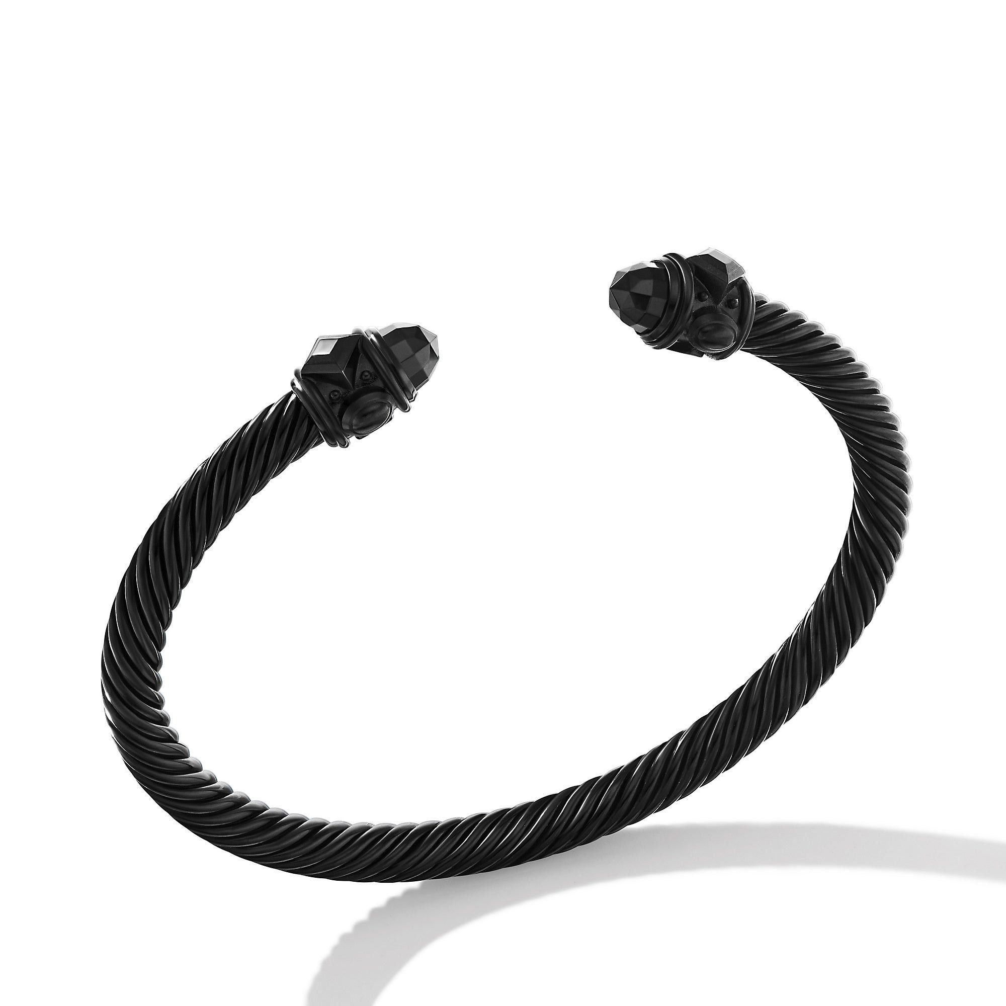 David Yurman o1w1db10525 B12543 Bracelet in Black Aluminum & 5mm Size ONE SIZE - 1 Thumbnail