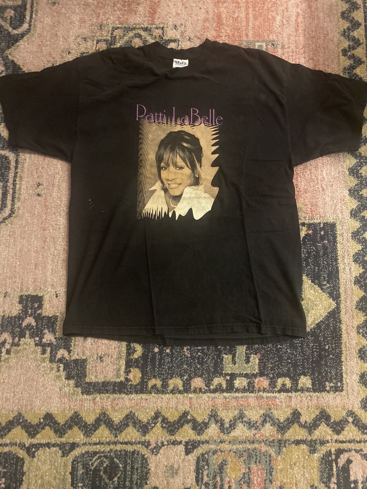 image of Rap Tees x Vintage 90’S Patti Labelle T Shirt in Black, Men's (Size XL)