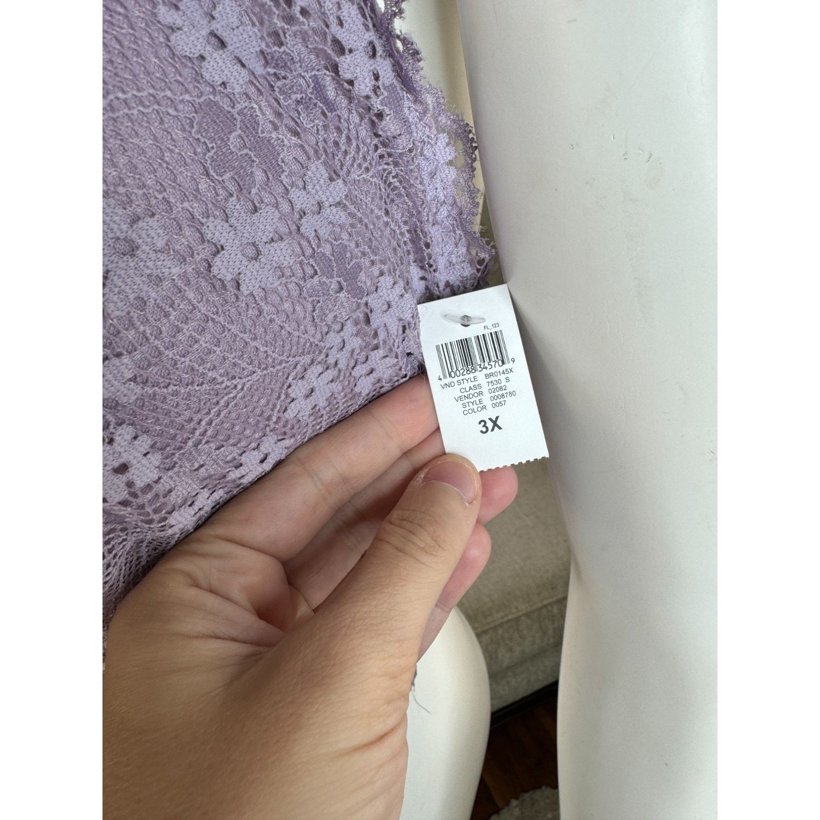 rue21 True by Rue 21 Purple Halter Bralette 3X 42D- 42DD NWT Size ONE SIZE - 8 Thumbnail