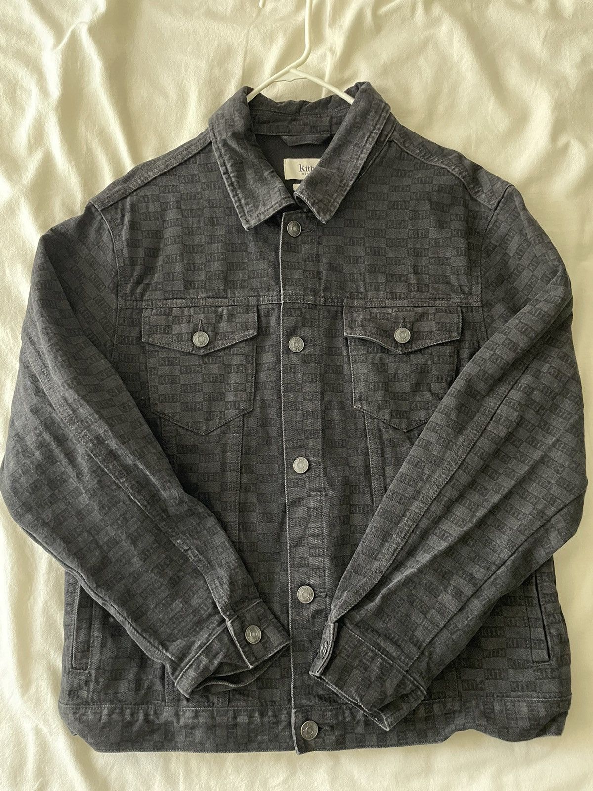 Kith Kith Monogram Denim Jacket size Large | Grailed