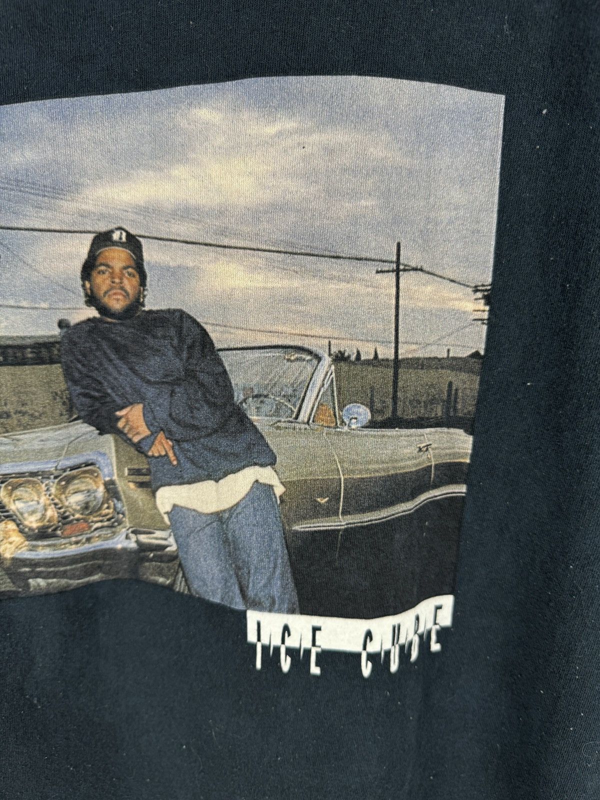 Menace Mennace Ice Cube Impala Boyz n da Hood rap tee shirt Size US M / EU 48-50 / 2 - 3 Thumbnail