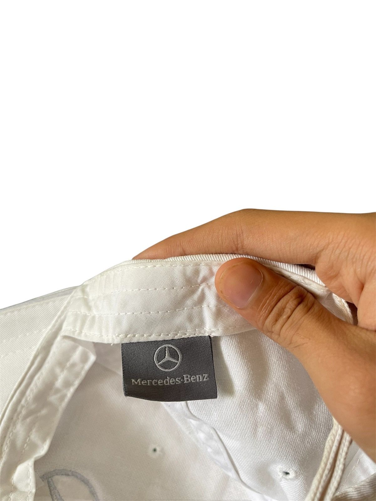 Mercedes-Benz Vintage Mercedes-Benz Embroidered Centre Logo Cap Size ONE SIZE - 9 Thumbnail