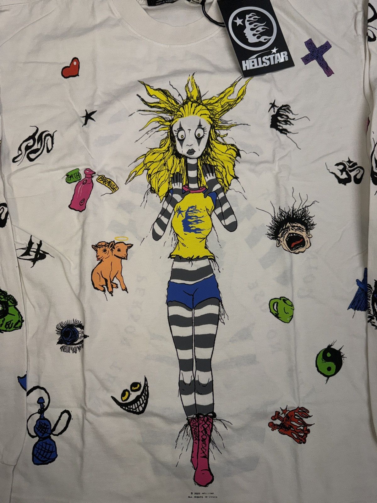 HELLSTAR Hellstar Down The Paradise Path T-shirt Size US L / EU 52-54 / 3 - 2 Thumbnail