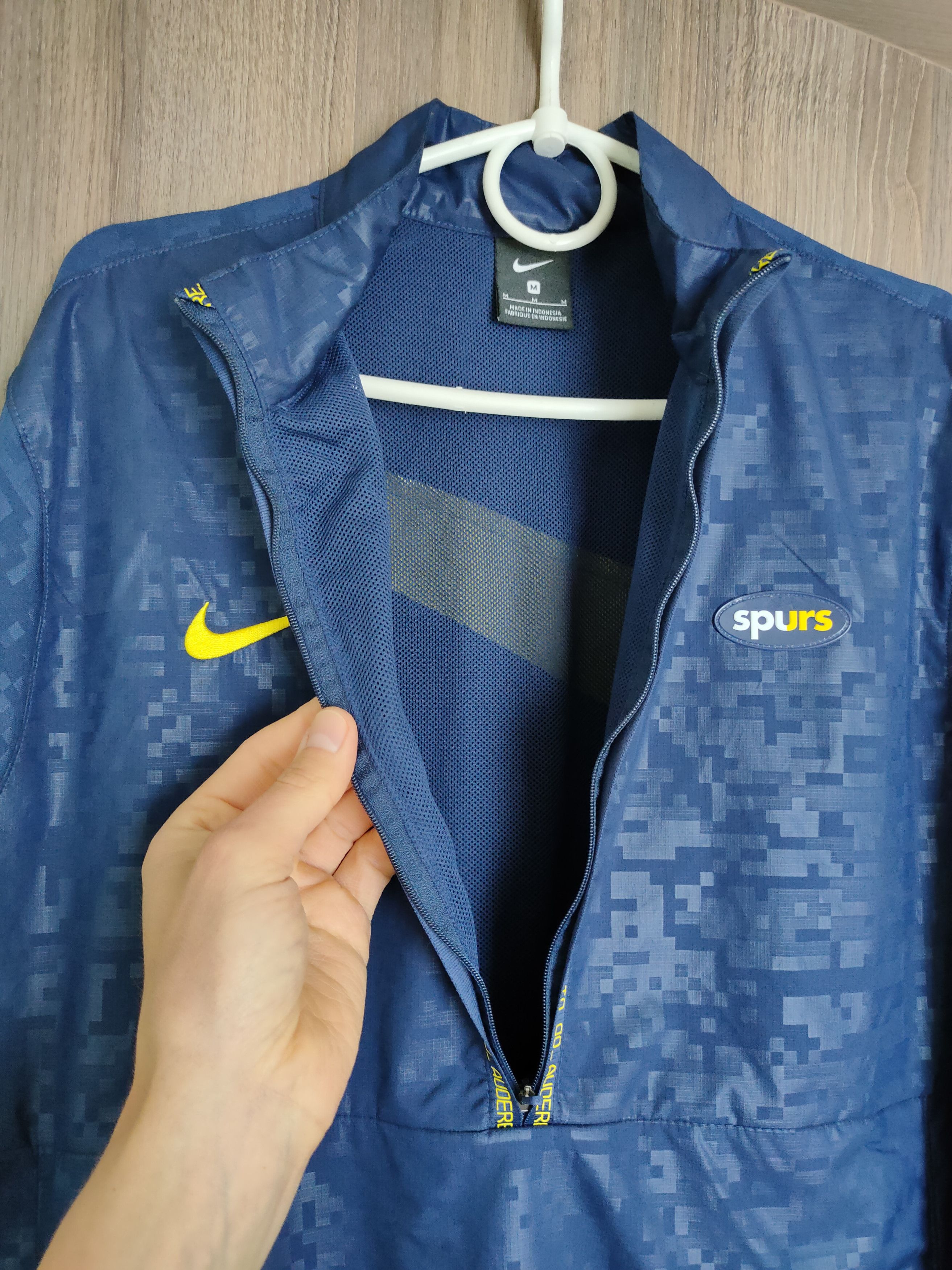 Nike Nike Tottenham Hotspurs FC 1/2 Zip Track Jacket 'Blue' Size US M / EU 48-50 / 2 - 8 Thumbnail