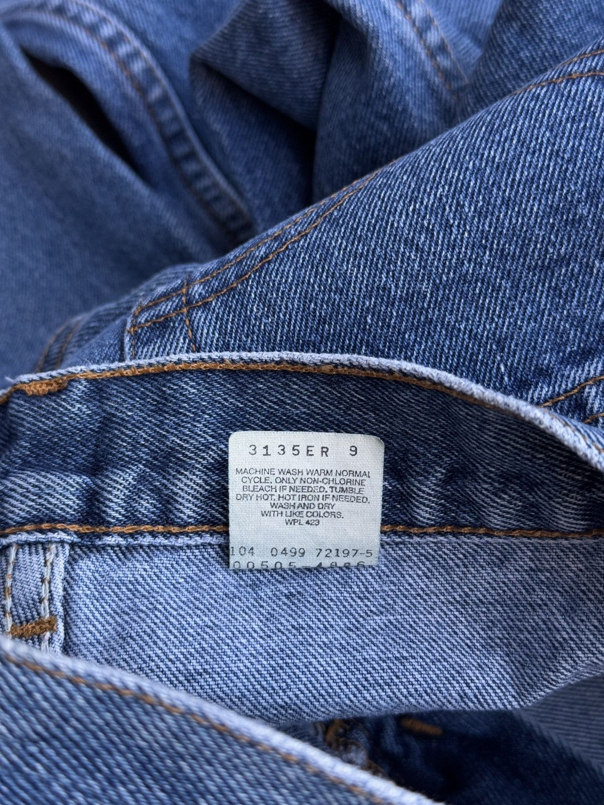 Levi's VINTAGE 90s LEVIS 505 STRAIGHT LEG DENIM JEANS 34x30 Size US 34 / EU 50 - 7 Thumbnail