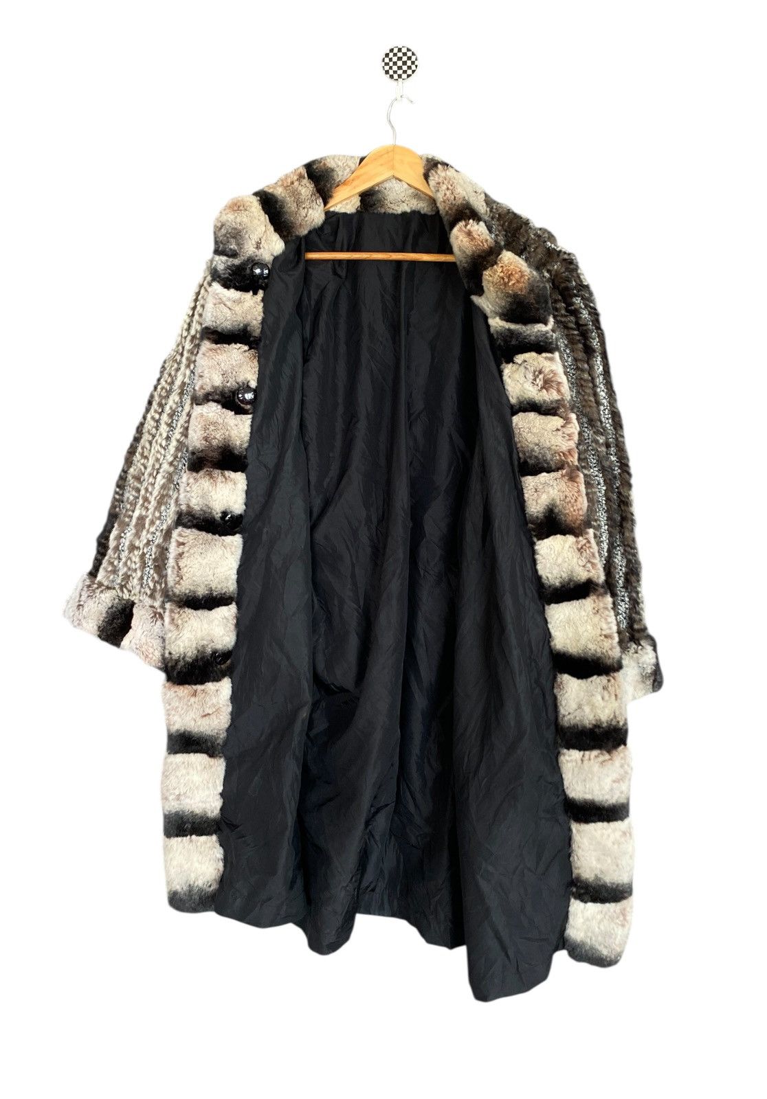 Balmain Very Rare Vintage Balmain 100% Silk Rabbit Fur Parka 1990s Size US L / EU 52-54 / 3 - 2 Thumbnail