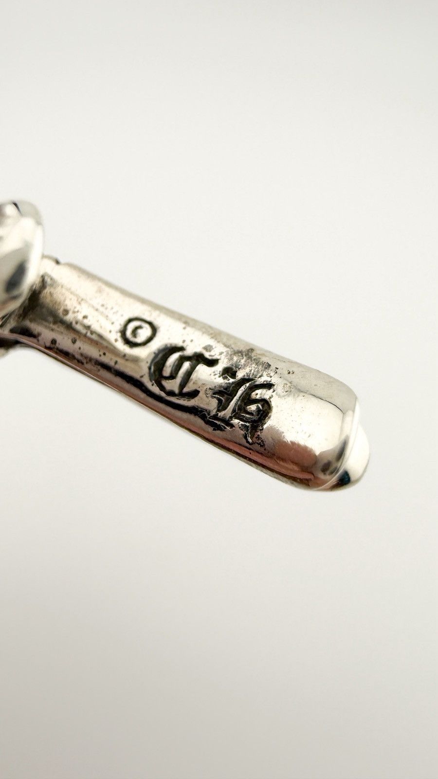 Chrome Hearts RARE! Chrome Hearts Diamond Tiny Fat Cross Pendant Size ONE SIZE - 6 Thumbnail