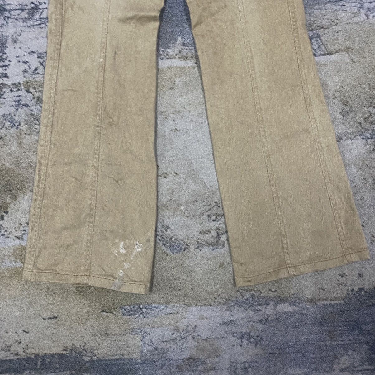 14th Addiction × Japanese Brand Eterno Bellezza Multi Plaid Flare Pants Size 27" / US 4 / IT 40 - 9 Thumbnail