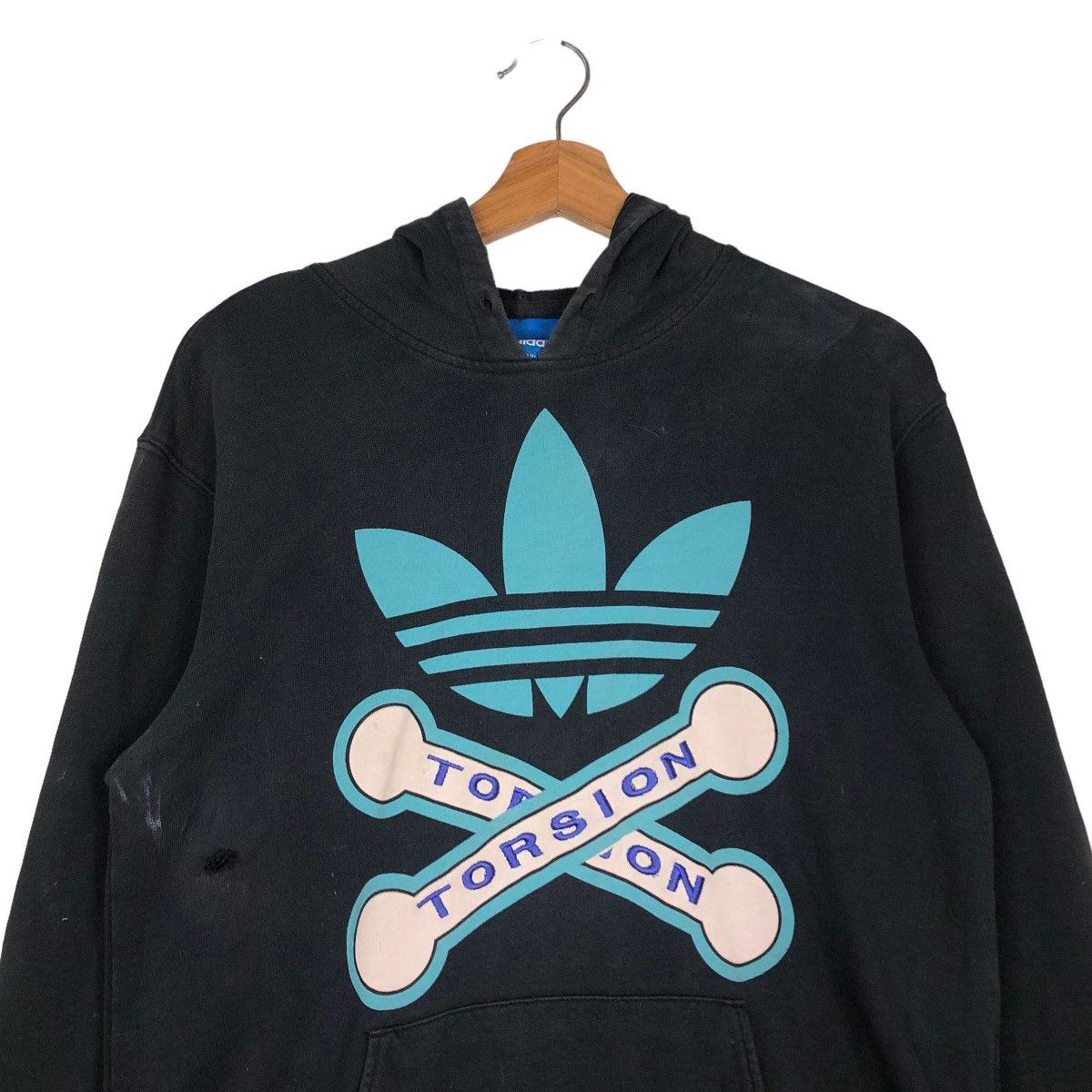 Adidas 🔥Adidas X Torsion Skeleton Big Logo Hoodie Pull Over Size US M / EU 48-50 / 2 - 3 Thumbnail
