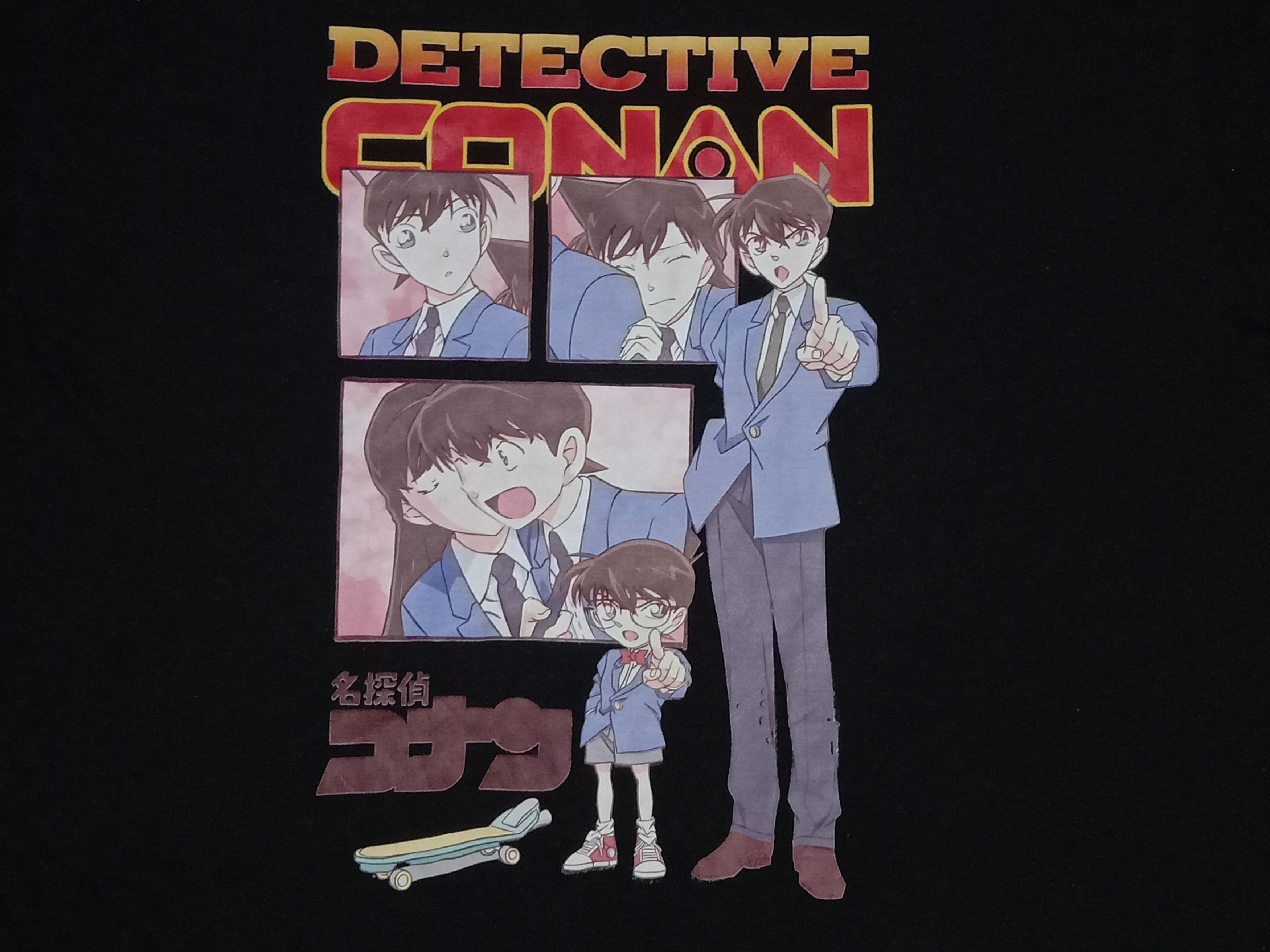 Japanese Brand T-shirt Anime Detective Conan (Printstar Tag) Size US S / EU 44-46 / 1 - 2 Thumbnail