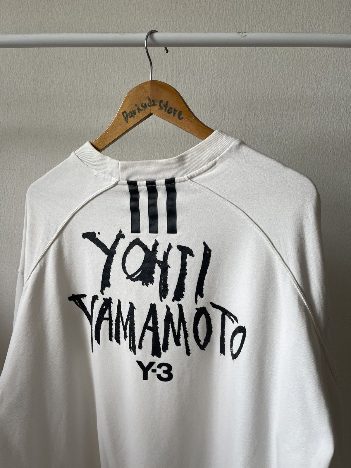 Yohji Yamamoto Yohji Yamamoto Y-3 Signature Sweatshirt Size US L / EU 52-54 / 3 - 3 Thumbnail