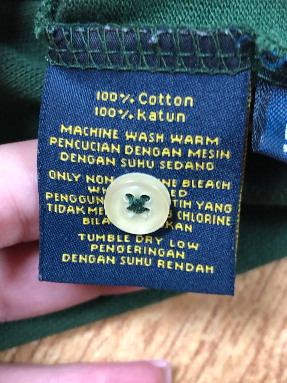 Polo Ralph Lauren T-Shirt Green Size M Polo Ralph Lauren Custom fit Size US M / EU 48-50 / 2 - 4 Thumbnail