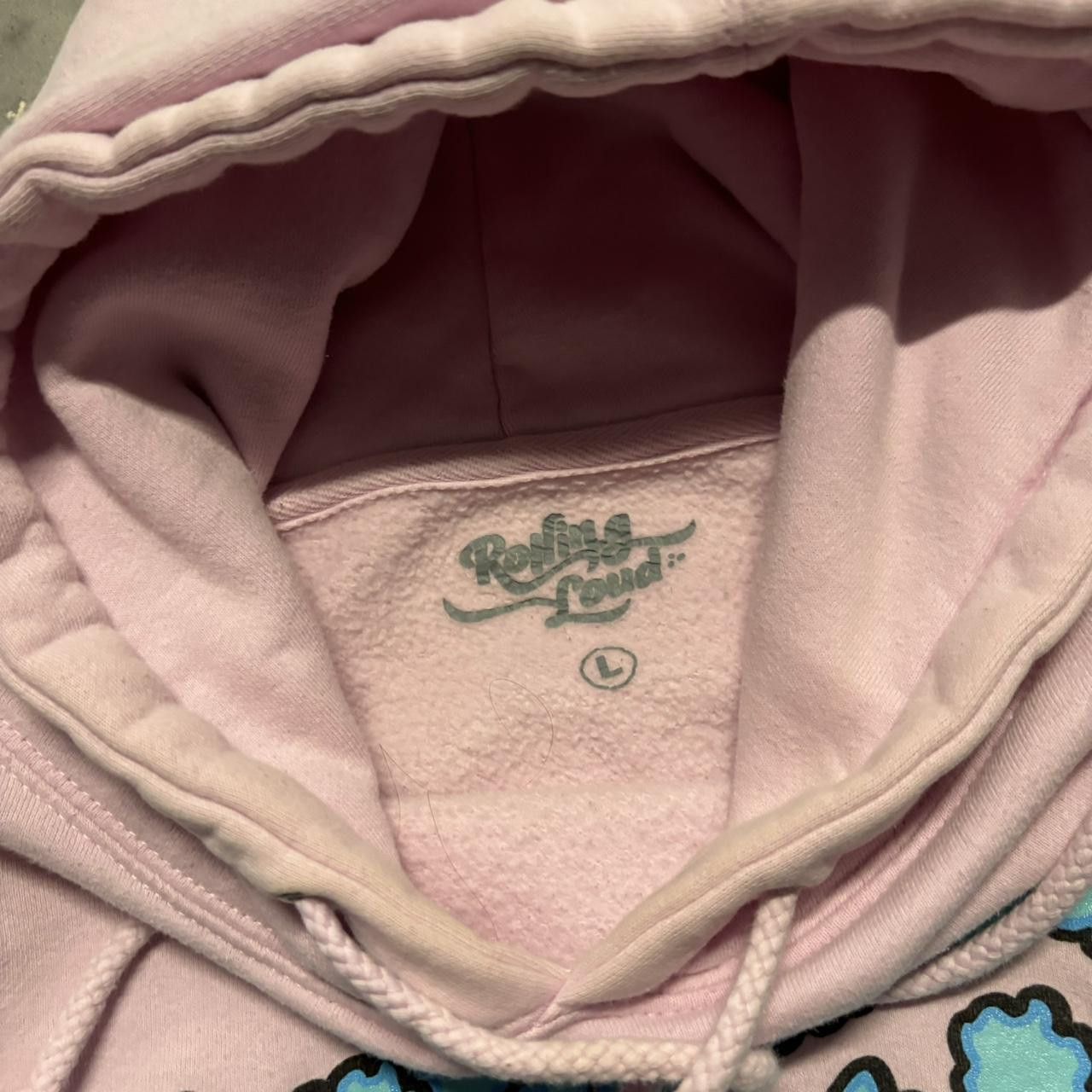 Rolling Loud × Vintage Crazy Vintage y2K/2000s Pink Rolling Loud Hip Hop Hoodie! Size US L / EU 52-54 / 3 - 7 Thumbnail