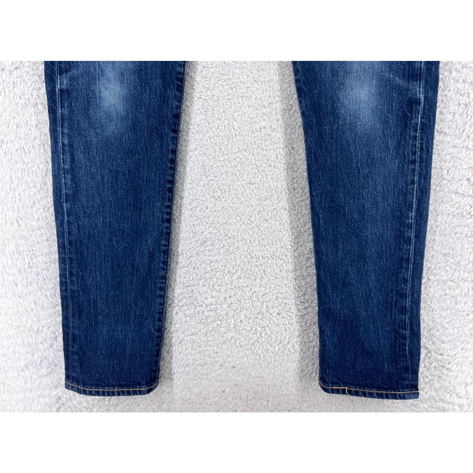 Levi's VINTAGE Levis Jeans Adult 31 Blue Denim 512 Premium Slim Tapered 30x29.5 Mens Regular Jeans Size US 31 - 2 Thumbnail
