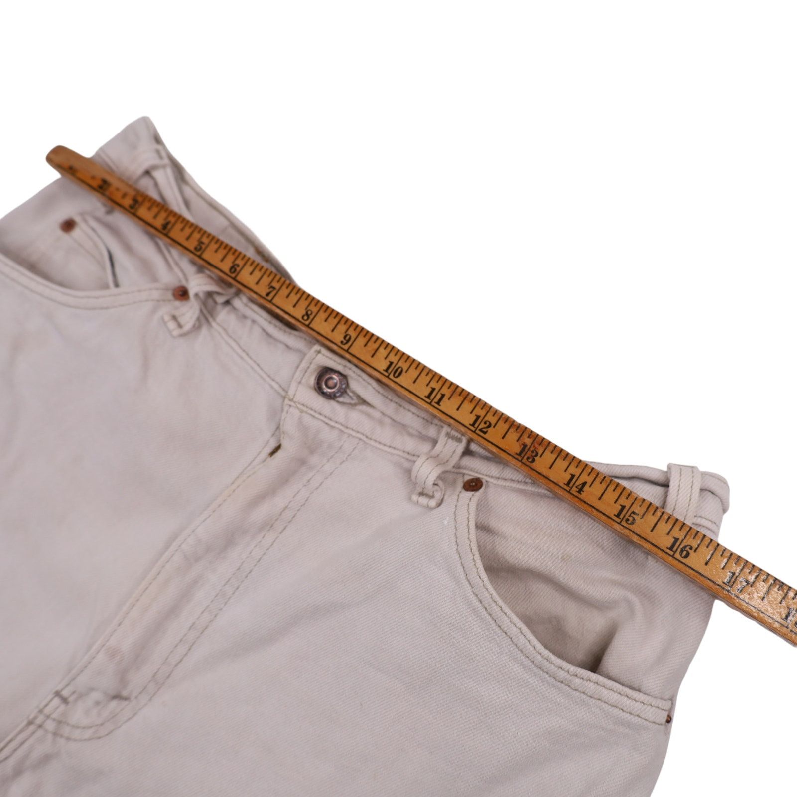 Levi's × Vintage Vintage levis 550 Orange Tab Denim Shorts Size US 34 / EU 50 - 9 Thumbnail