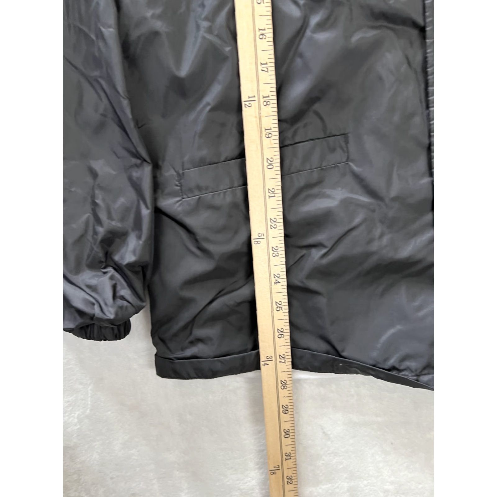 Rothco Rothco Jacket Mens Large Black Lined Coach Windbreaker Snap Nylon Workwear READ Size US L / EU 52-54 / 3 - 2 Thumbnail