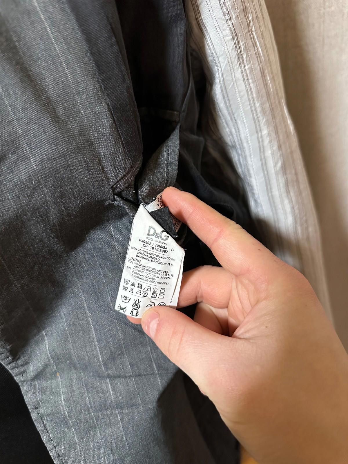 Dolce & Gabbana Dolce & Gabbana Blazer Stripe Jacket Size 54 Size 54R - 11 Thumbnail