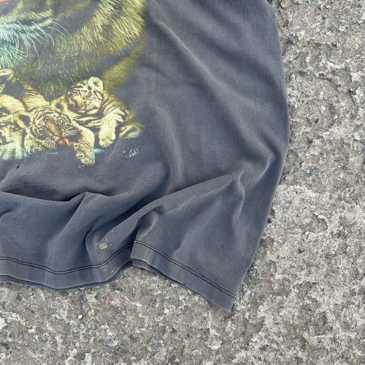 Japanese Brand × Vintage Vintage Japanese Style Wild Tiger Logo T-shirts Big Logo Y2K Size US XXL / EU 58 / 5 - 5 Thumbnail