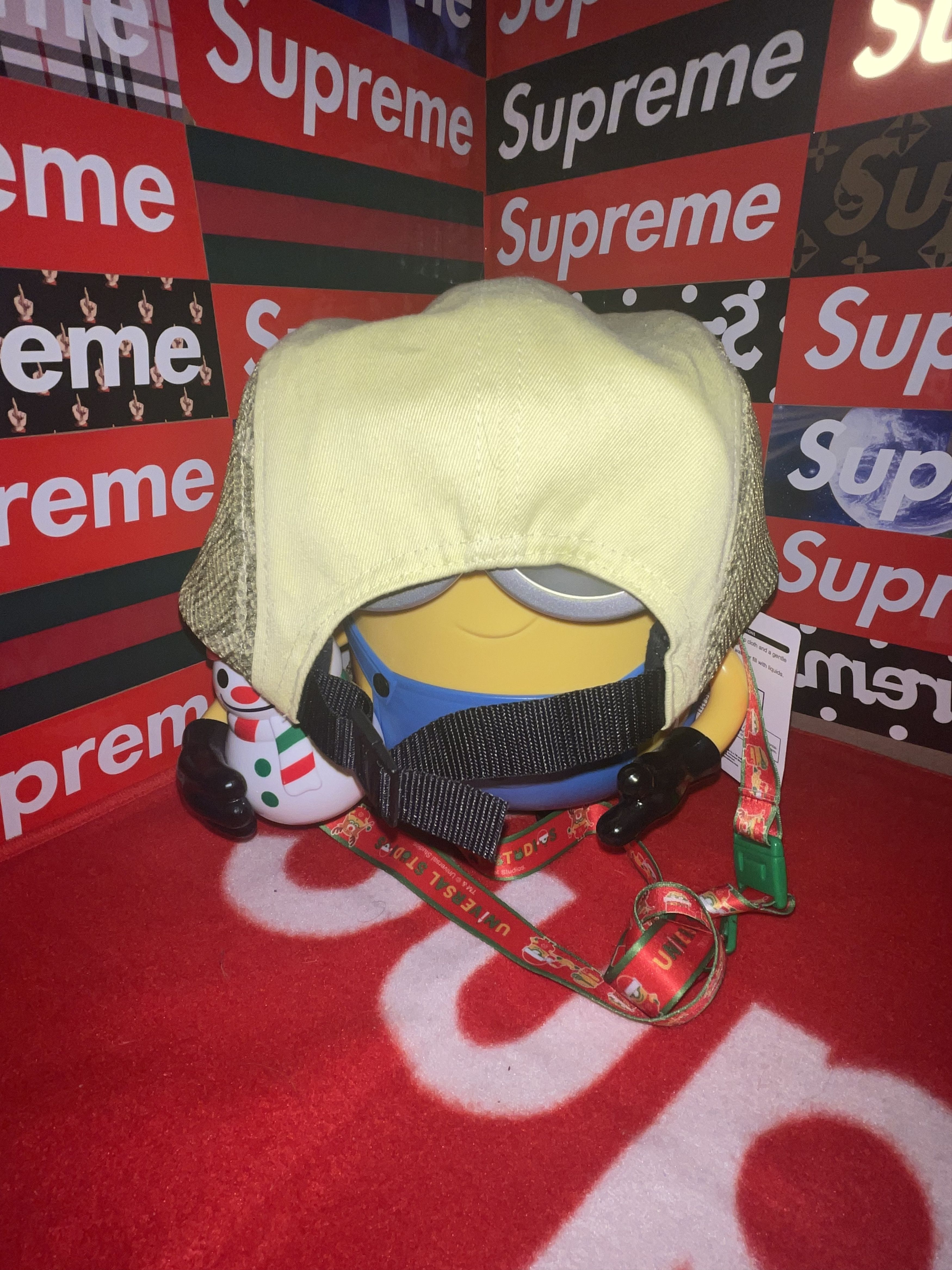 Supreme Supreme Snakeskin Mesh Camp Cap Pale Green SS20 Size ONE SIZE - 4 Thumbnail