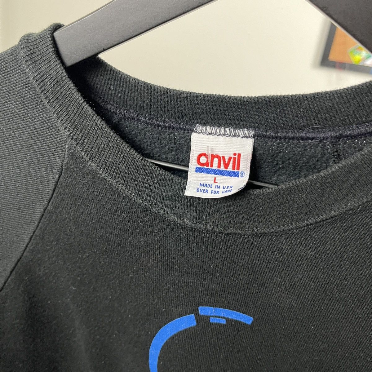 Anvil Vintage 90’s Alfred Hitchcock Crewneck Sweatshirt Size US L / EU 52-54 / 3 - 2 Thumbnail