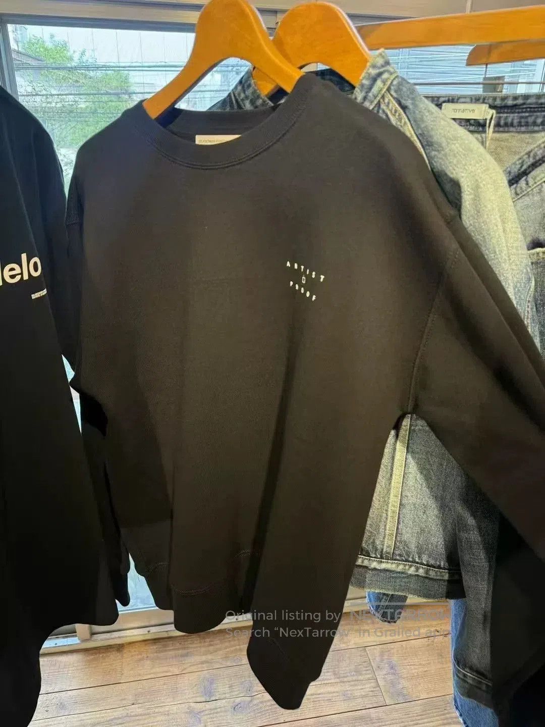 Nonnative frgmt × nonnative black sweatshirt. Size US L / EU 52-54 / 3 - 2 Thumbnail