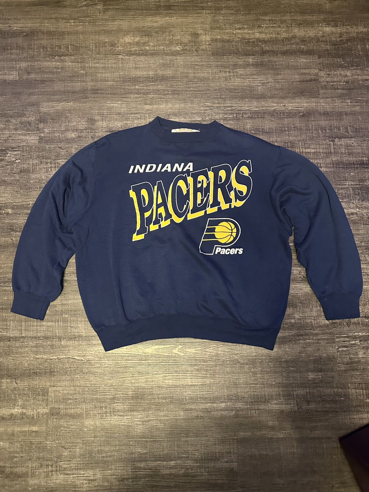 Logo 7 Vintage Indiana Pacers Crewneck Logo 7 Size US XL / EU 56 / 4 - 1 Thumbnail