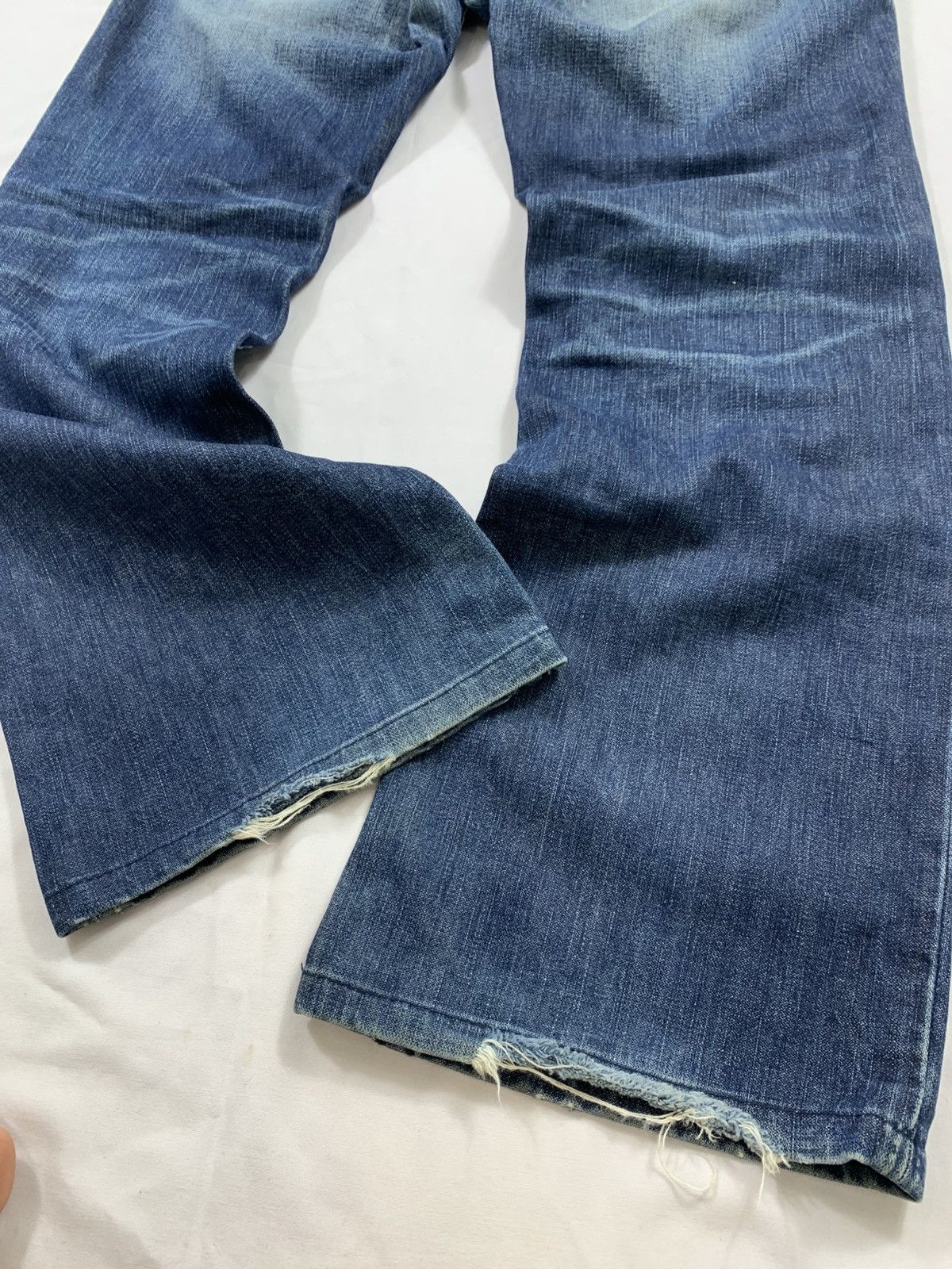 Tornado Mart Vintage True Religion Denim Flered Jeans Size US 32 / EU 48 - 5 Thumbnail