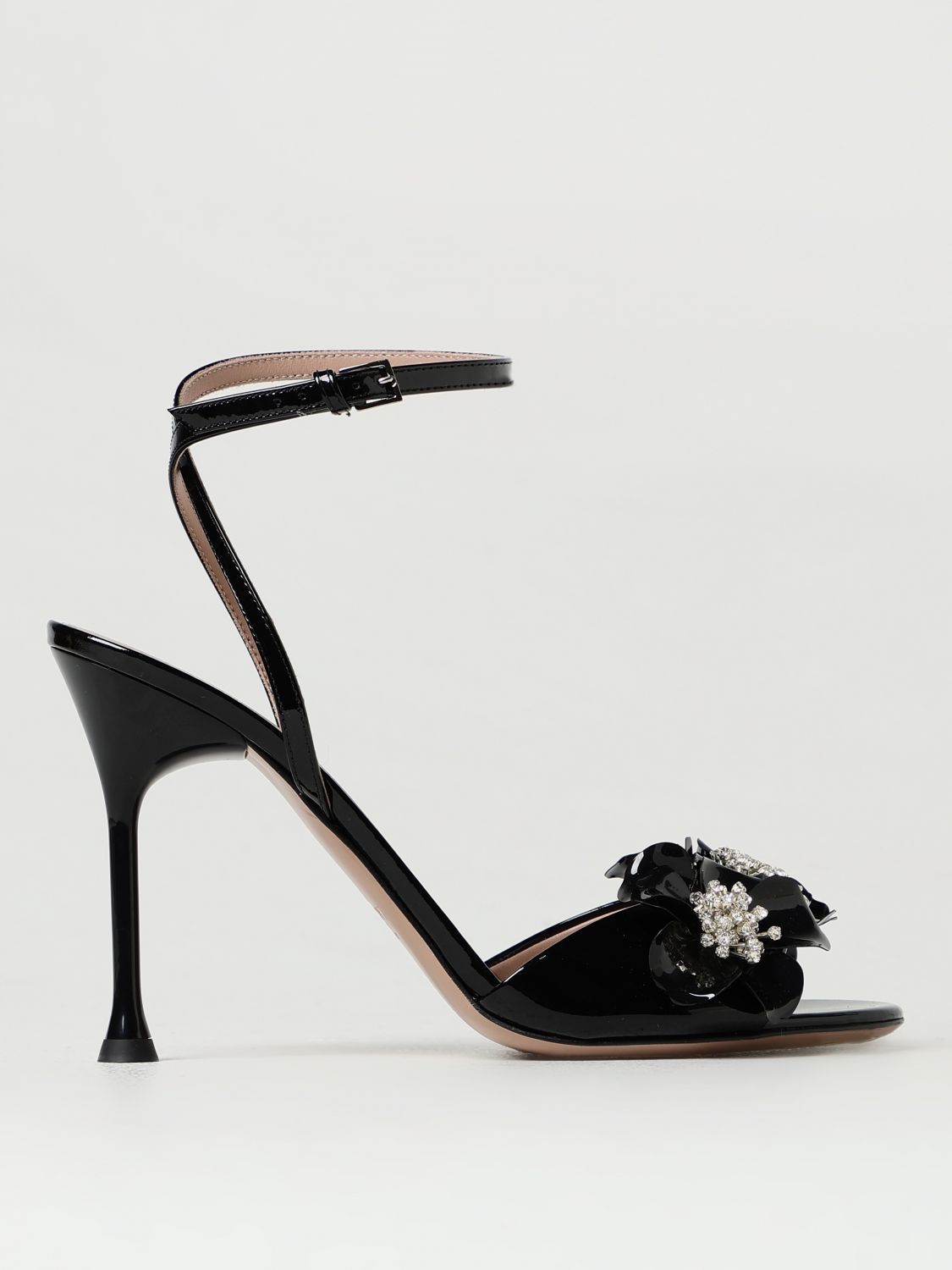 image of Valentino Garavani Heel Shoesed Sandals Woman Black, Women's (Size 7)