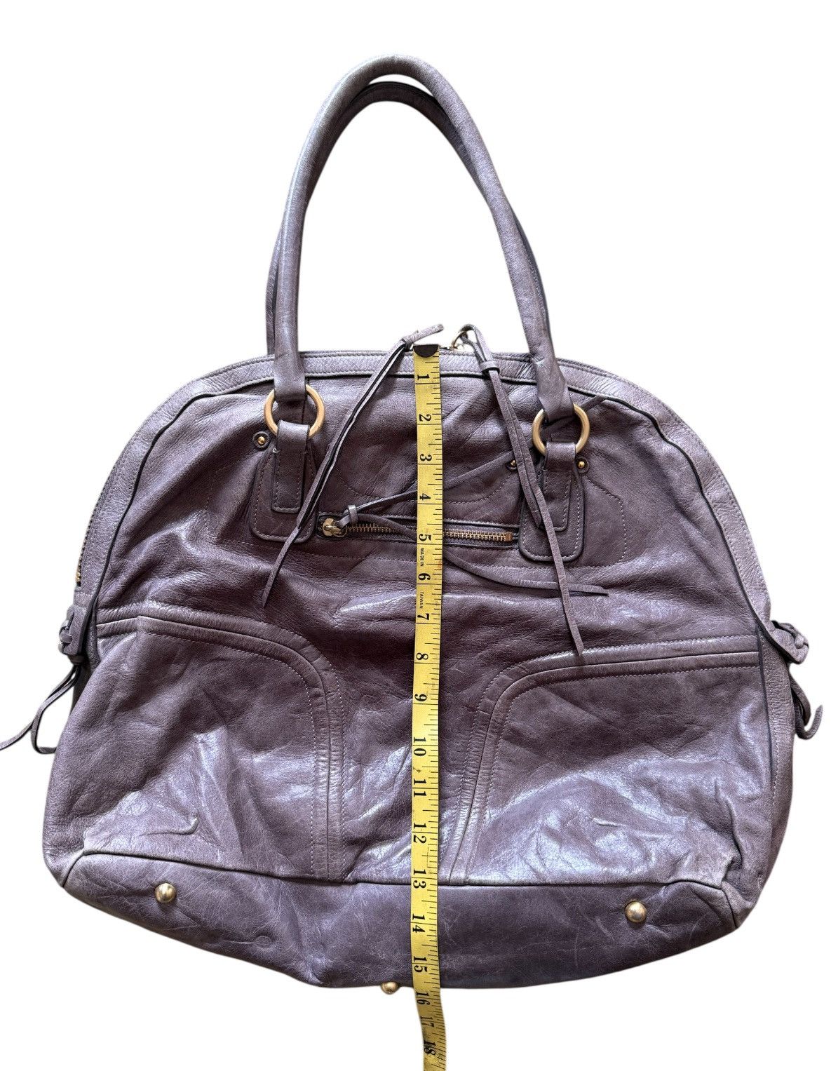Japanese Brand SAZABY Leather Handbag Shoulder Women Size ONE SIZE - 6 Thumbnail