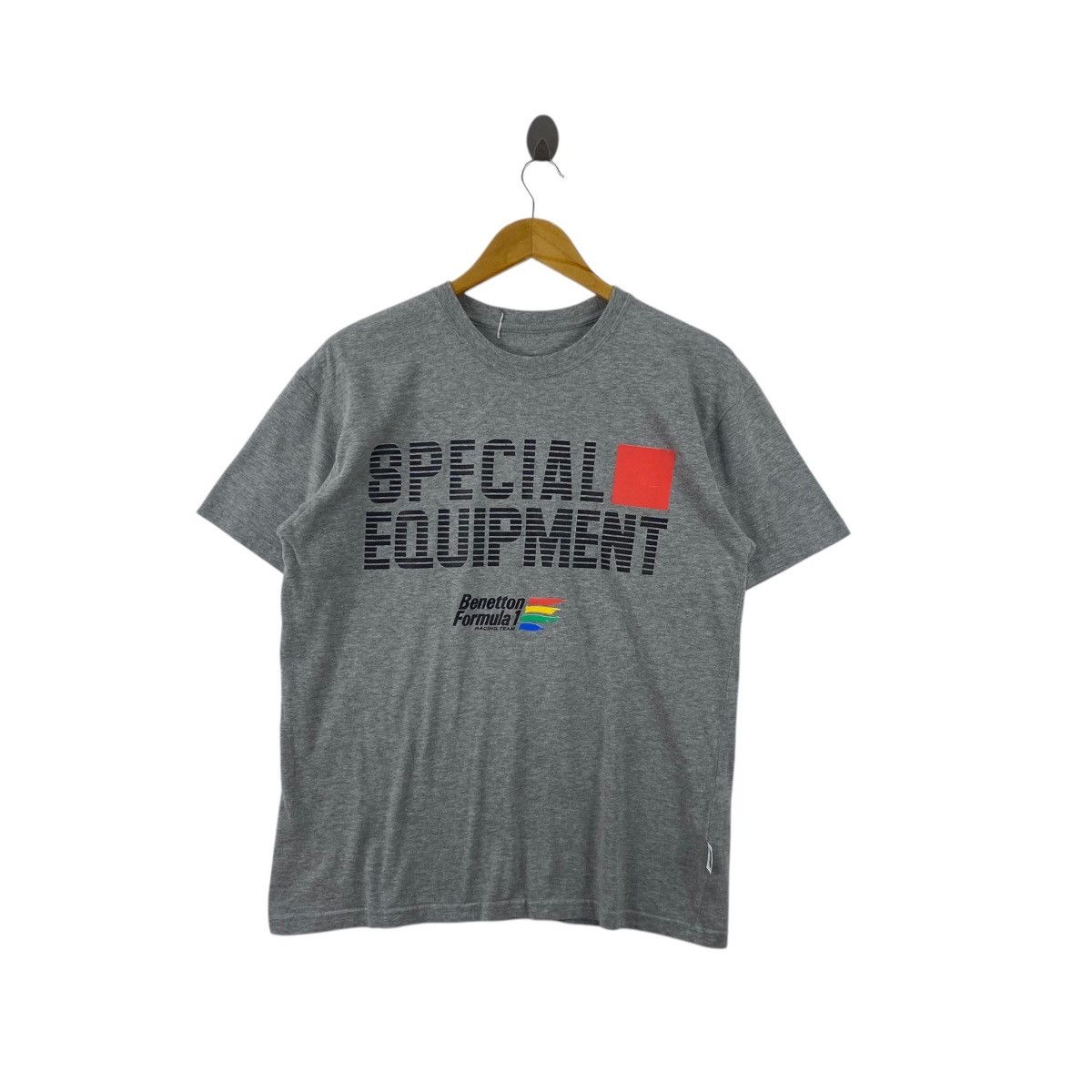 Benetton × United Colors Of Benetton Pick!! Vtg BENETTON Racing F-1 Top Tees Tshirt Size US M / EU 48-50 / 2 - 1 Thumbnail