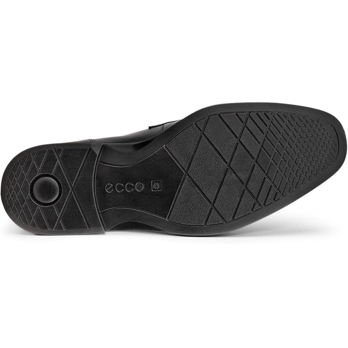 Ecco ECCO MEN'S 46 QUEENSTOWN GENUINE LEATHER BLACK PENNY LOAFER Size US 12 / EU 45 - 7 Thumbnail