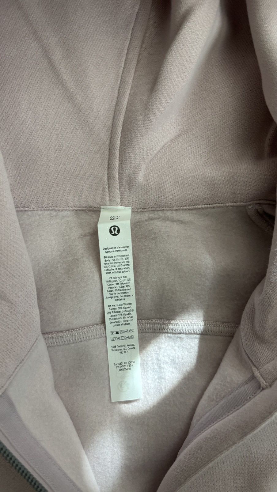 Lululemon Womens Oversized Lululemon Scuba Half-Zip Hoodie Size M / US 6-8 / IT 42-44 - 5 Thumbnail