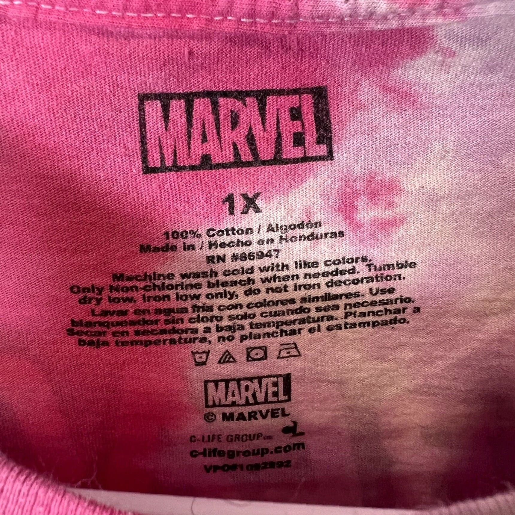 Vintage VINTAGE Marvel Wakanda Forever Movie T-Shirt Womens Size 1X 100% Cotton Tie Dye Size XL / US 12-14 / IT 48-50 - 6 Thumbnail