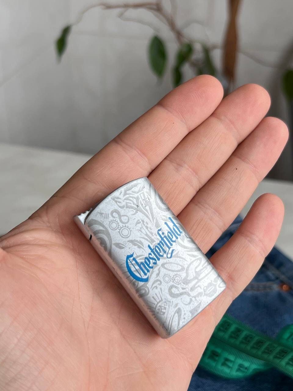 Designer × Vintage Vintage 00s Chesterfield lighter classic logo collections Size ONE SIZE - 6 Thumbnail