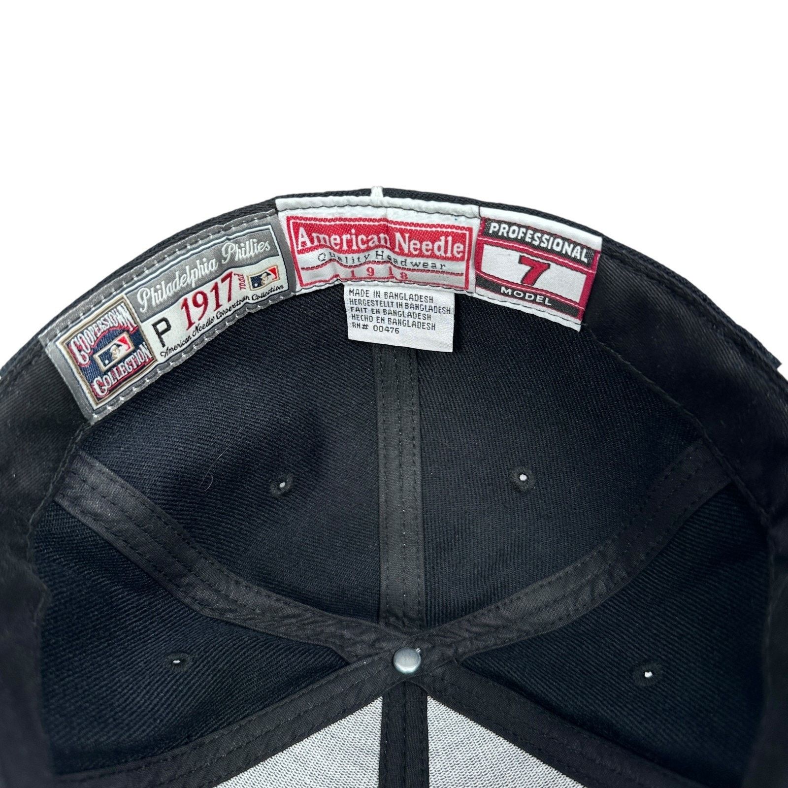 American Needle American Needle Philadelphia Phillies Mens 7 Throwback Cap Size ONE SIZE - 6 Thumbnail