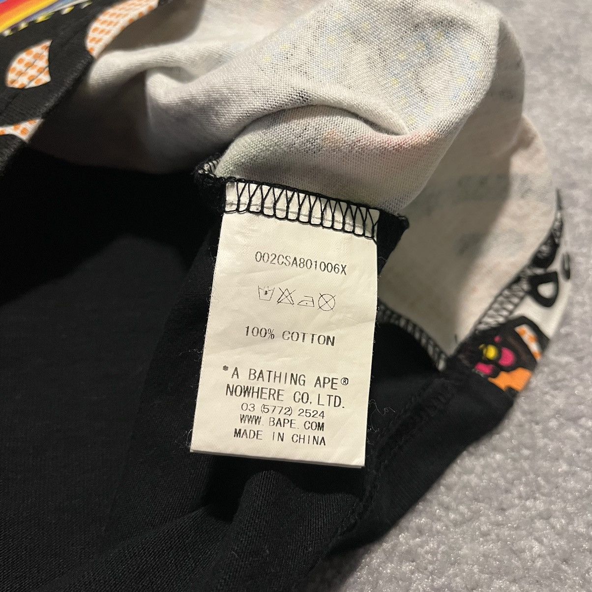 Bape Baby Milo Picnic Pocket Tee Size US XL / EU 56 / 4 - 8 Thumbnail