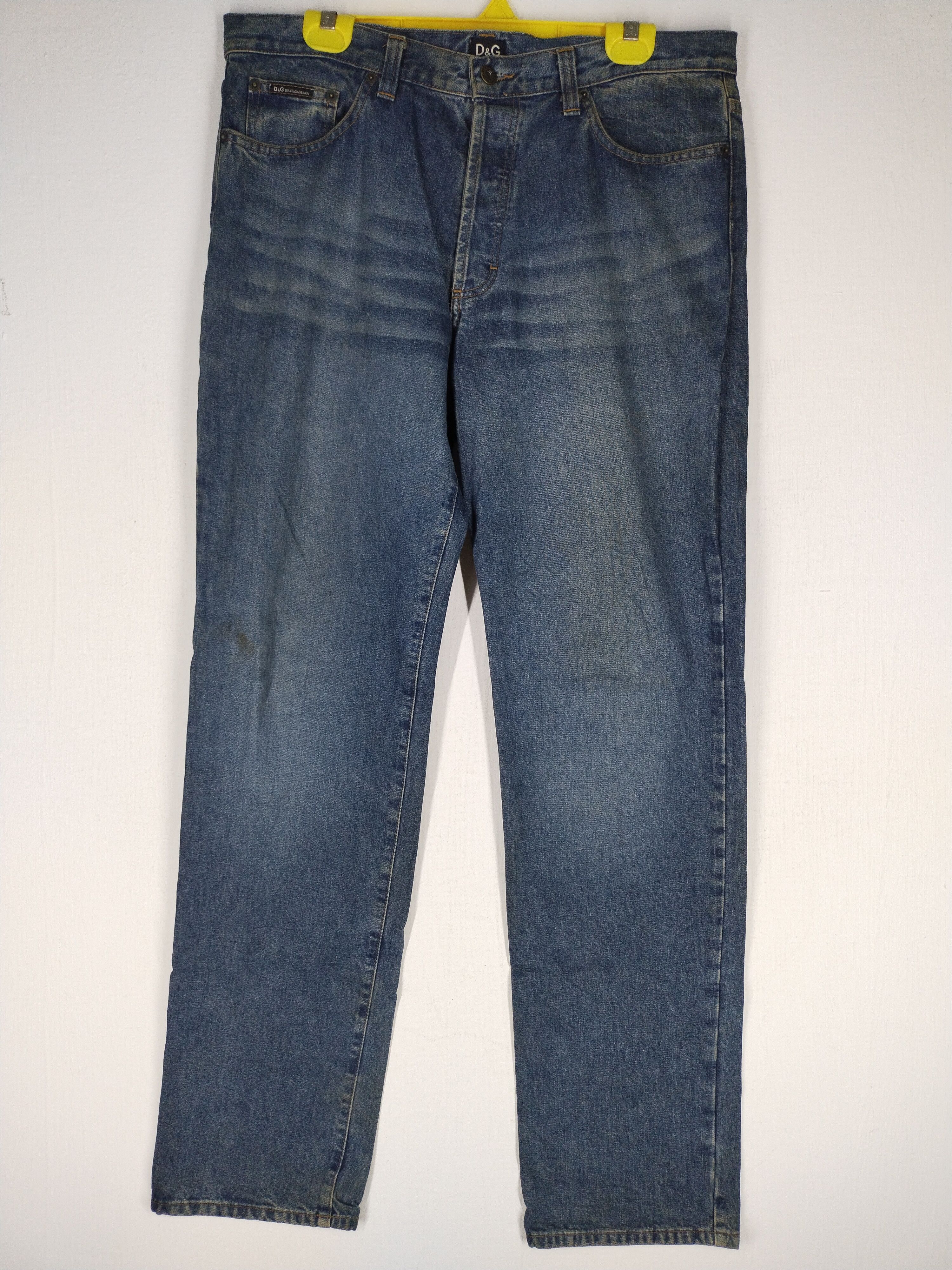 Dolce & Gabbana Dolce And Gabbana Vintage Denim Jeans Size US 37 - 1 Thumbnail