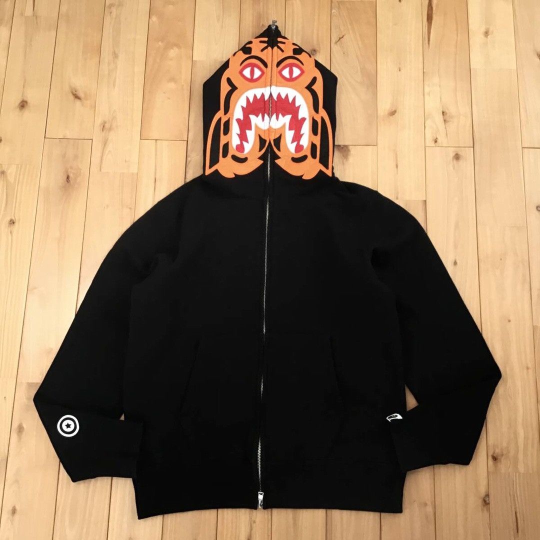 Bape BAPE Tiger full zip hoodie a bathing ape Size US S / EU 44-46 / 1 - 1 Thumbnail