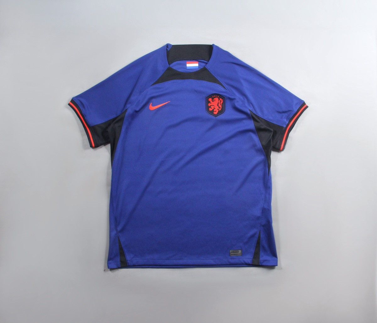 Nike Nike x Netherlands Team Soccer Football Jersey Shirt Blue L Size US L / EU 52-54 / 3 - 1 Thumbnail