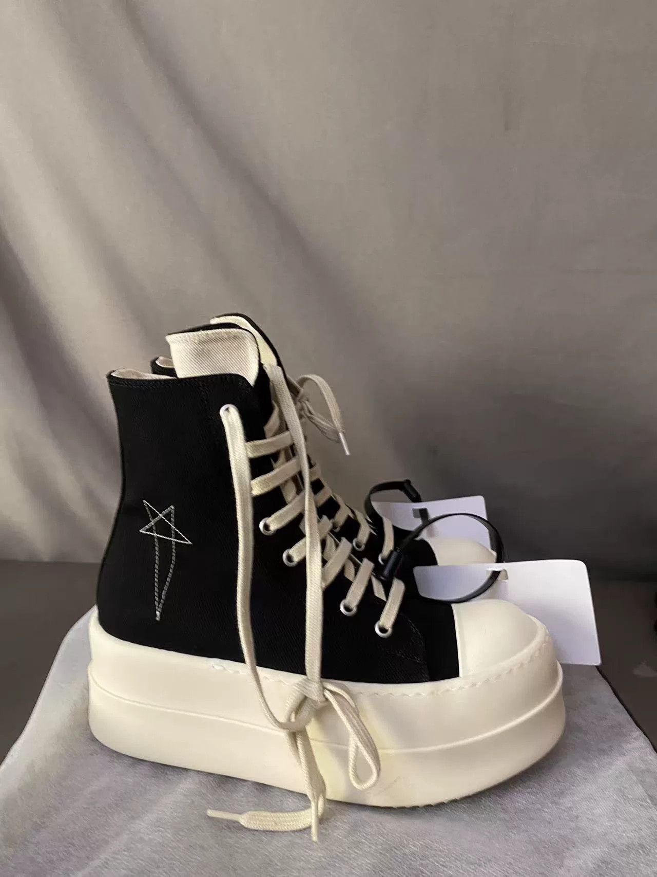 Rick Owens Rick Owens Hitop Sneakers 37 Women Size US 6.5 / IT 36.5 - 1 Thumbnail