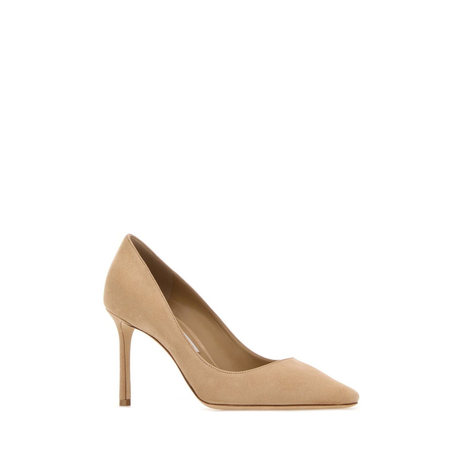 JIMMY CHOO 'Romy' Chai 85mm Suede Pumps New & Authentic (Wom