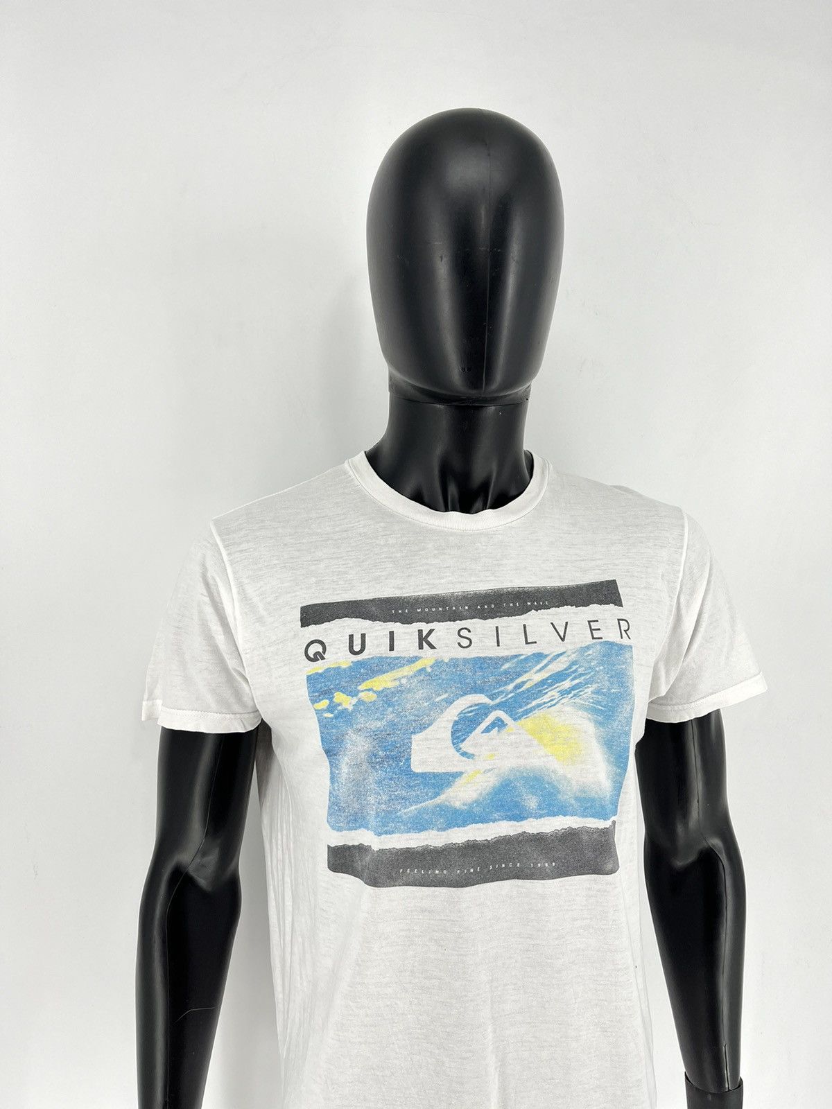 Other Vintage Quiksilver T-Shirt Medium Gray Surf Skateboard y2k Size US M / EU 48-50 / 2 - 3 Thumbnail