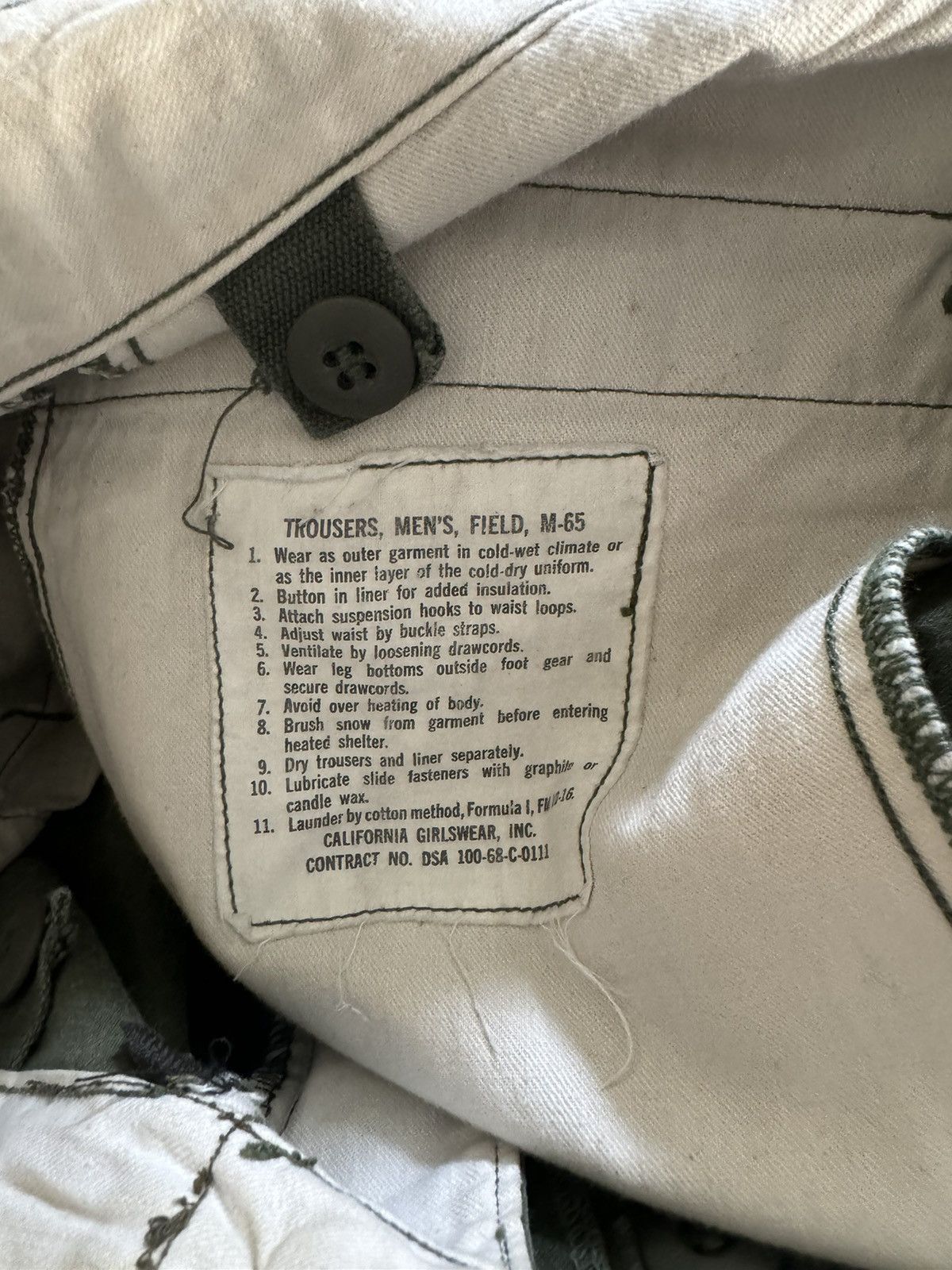 Other VINTAGE MILITARY CARGO PANTS Size US 36 / EU 52 - 5 Thumbnail