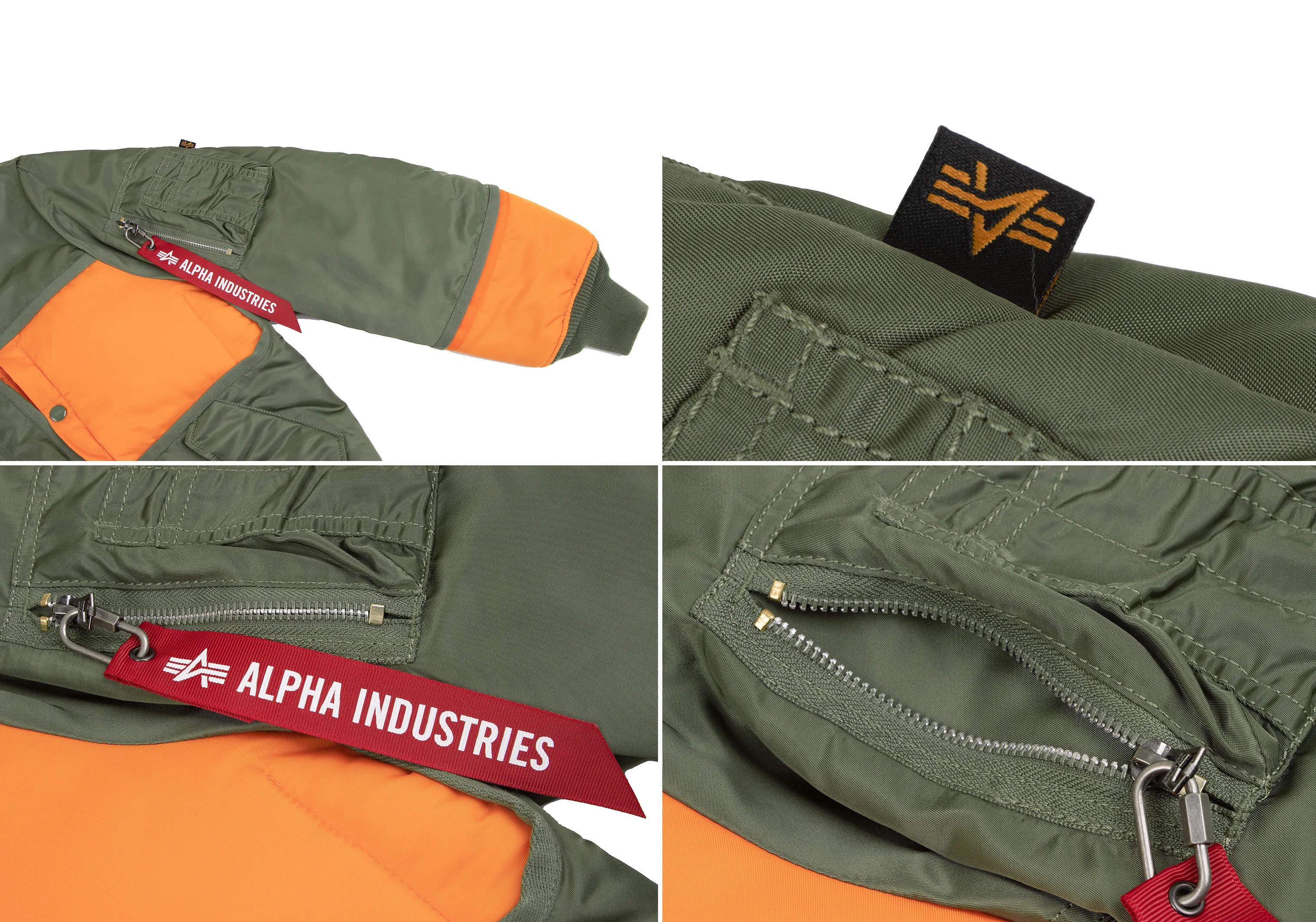 Junya Watanabe Reversible MA-1 er Jacket in Khaki Orange, XS Size US XS / EU 42 / 0 - 6 Thumbnail
