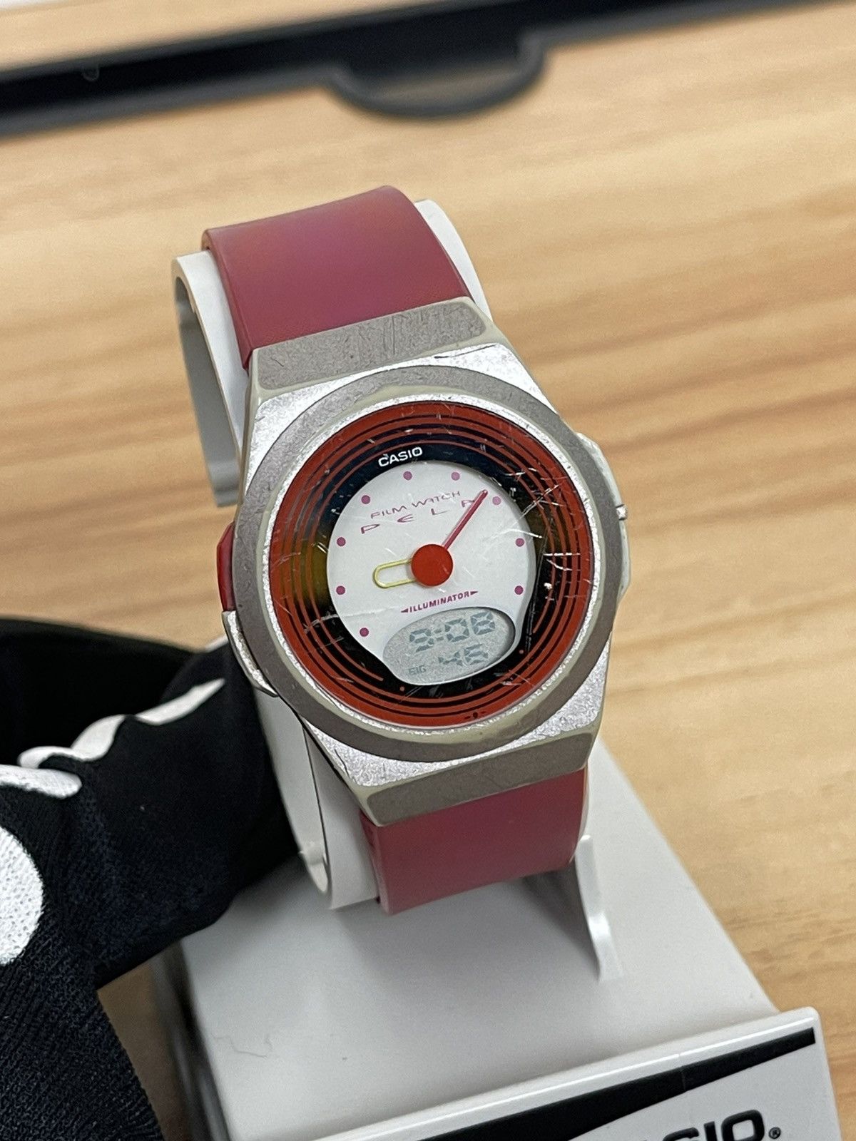 Casio × Japanese Brand × Vintage Casio film watch Pela FS-08 