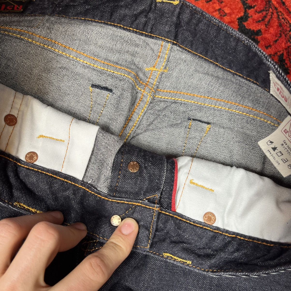 Y2K EVISU Heritage Jeans 2010 Daruma Neko Daicock Seagull