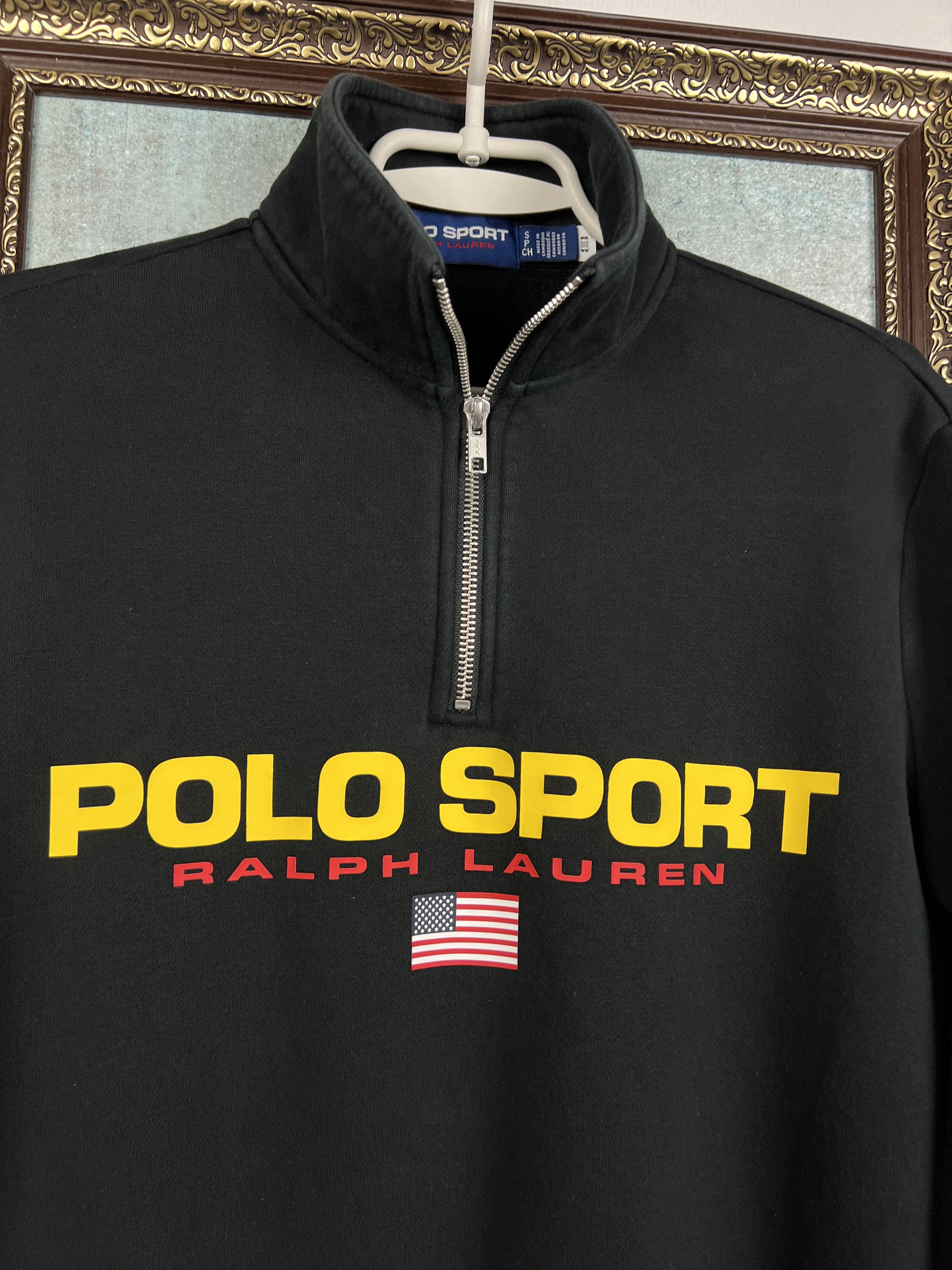 Polo Ralph Lauren Sport Ralph Lauren Spellout Sweatshirt Sweater Track Top Size US S / EU 44-46 / 1 - 3 Thumbnail