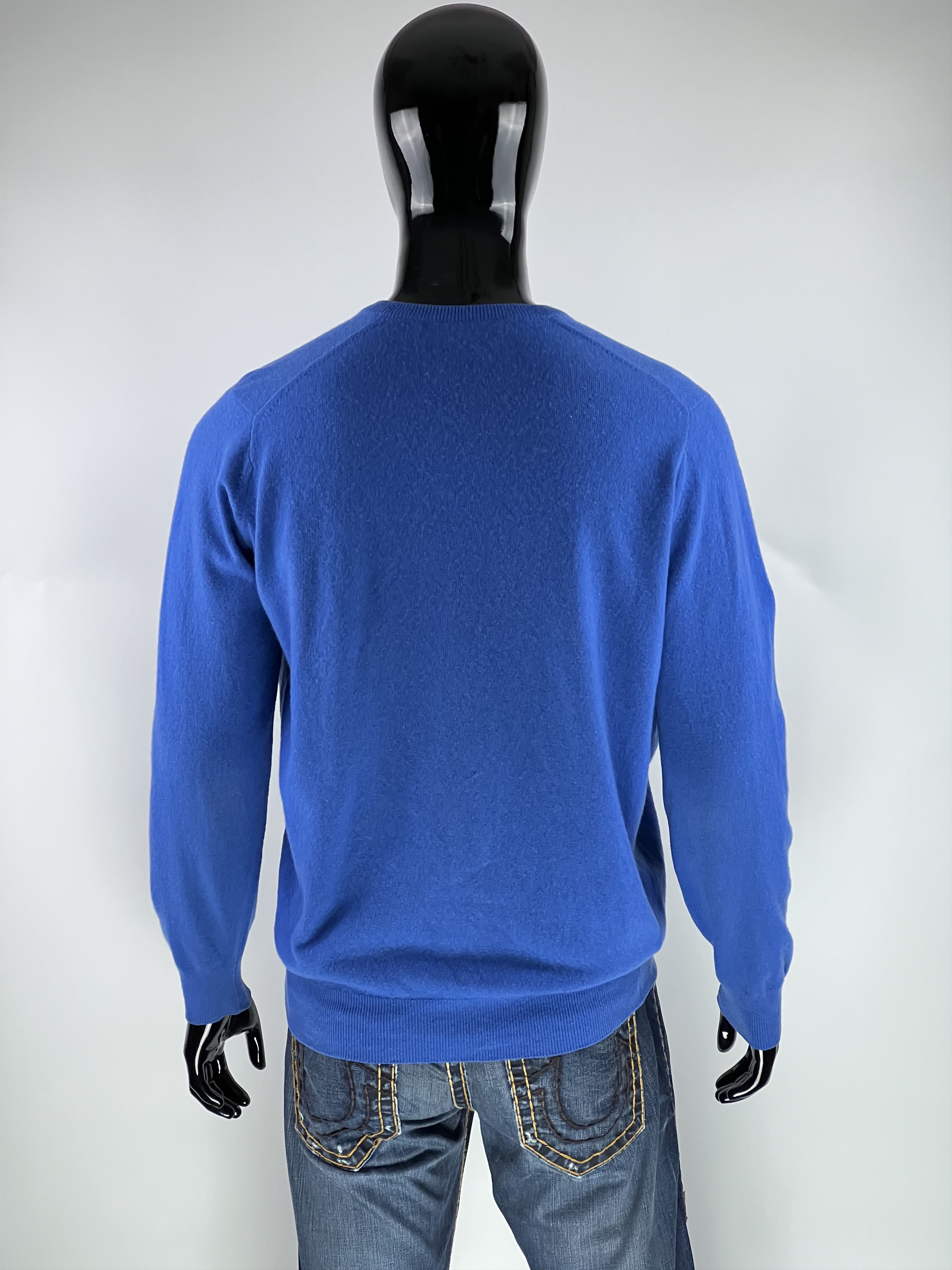 Ballantyne Ballantyne Vintage 100% Super Geelong Wool V-Neck Sweater L Size US L / EU 52-54 / 3 - 2 Thumbnail