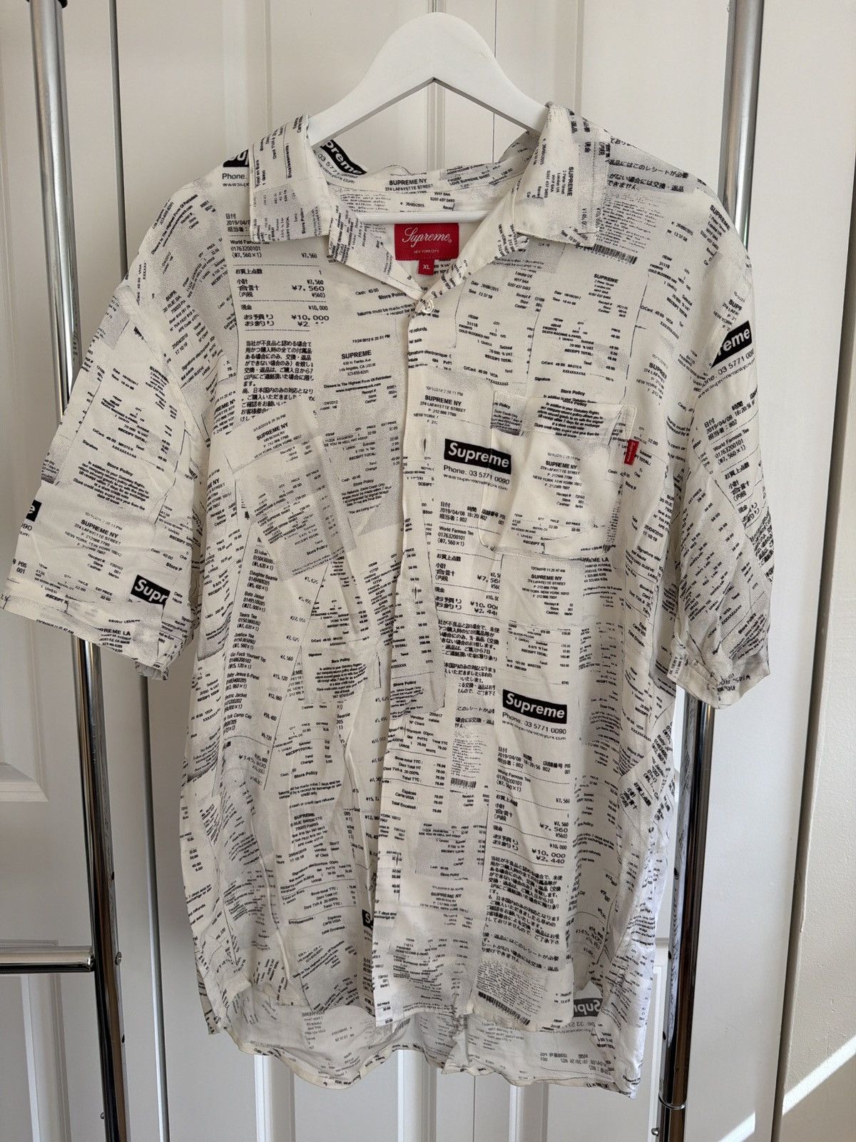 Supreme Supreme Last Supper Lace Button Up Shirt in White | Grailed